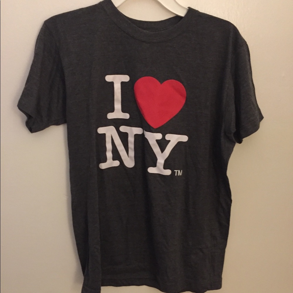 I❤️NY grey t shirt
